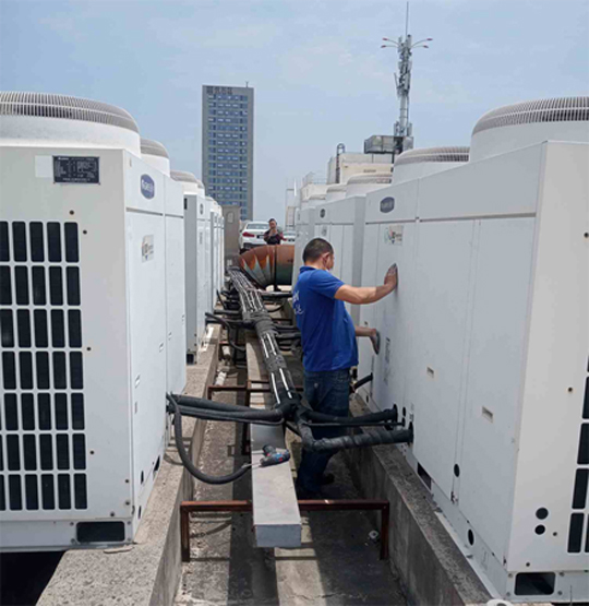 咸阳中央空调制热和不制冷系统维修方法